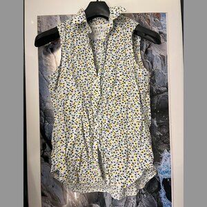 Frank & Eileen sleeveless button-up shirt